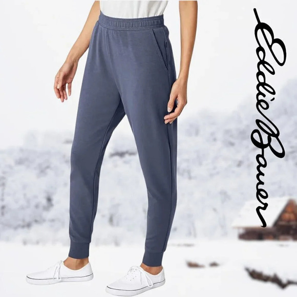 Eddie Bauer | Women's 2 Pack Joggers | Mauve and Blue | NWOT - Picture 7 of 7